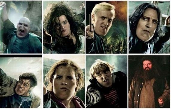 Personajele Harry Potter americani